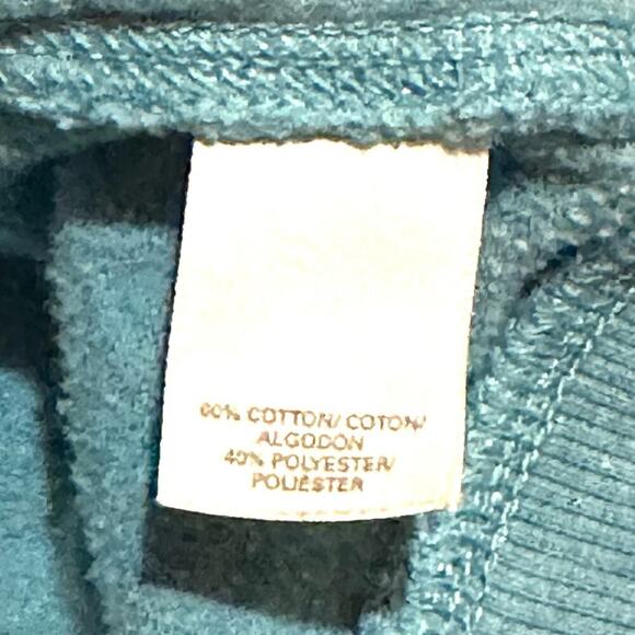 Victoria's Secret Spell-Out Full Zip Blue Hoodie Sweatshirt Women's S Small - Picture 8 of 9